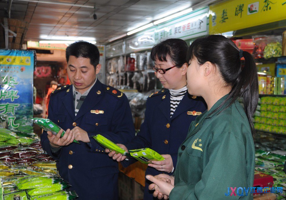 南昌工商检查新茶市场