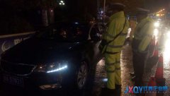 景德镇交警三大队春节期间长抓酒驾不放松