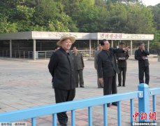 金正恩视察在建餐厅游船 要求配置高级家具(图