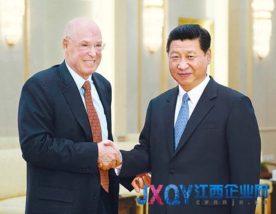 习近平会见基辛格：继续推进中美合作伙伴关系