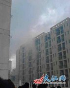 南昌红角洲一大学女生寝室发生火灾 暂无人员伤