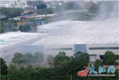 江西润田公司南昌一厂房起火