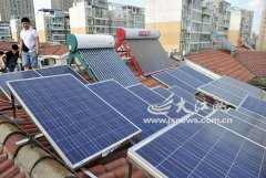 南昌出现太阳能家庭发电厂　富余电可卖给国家
